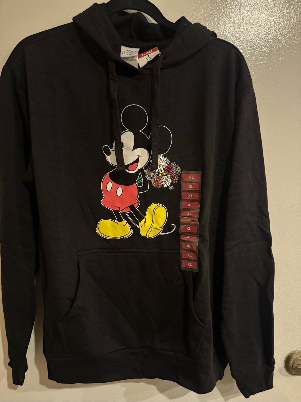 Disney Mickey Mouse Black Hoodie